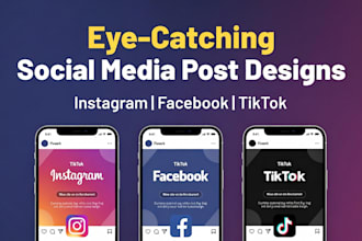 create attractive instagram and facebook posts