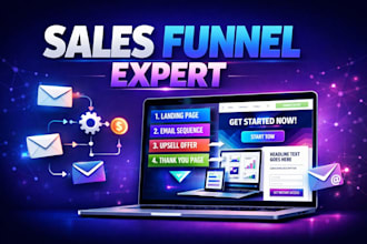 setup builderall mailerlite sendy sales funnel landing page design groove funnel