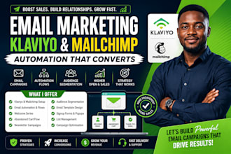 do email marketing, klaviyo and mailchimp automation