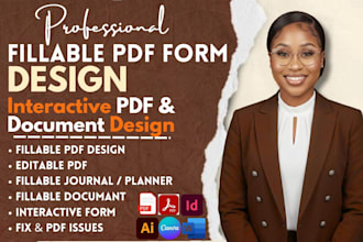 design kdp interactive fillable journal, digital hyperlinked planner, calendar