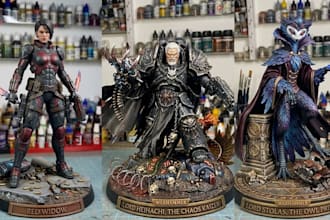 3d print and paint miniature warhammer dnd figurine tabletop model resin print