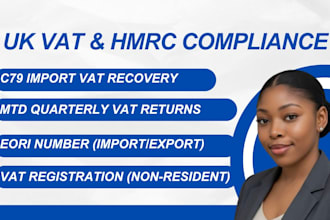 do UK vat registration, hmrc returns, and eori for amazon shopify