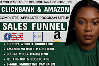 setup shopify store amazon affiliate website clickbank affiliate marketing