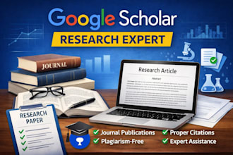 write and publish your article on google scholar and journals publication