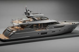 create realistic 3d ship model, marine engineering, 3d yacht model, 3d printing