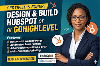do hubspot, gohighlevel expert, hubspot website, landing page, gohighlevel