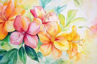 design a watercolor illustration