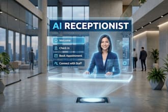 build an ai receptionist system