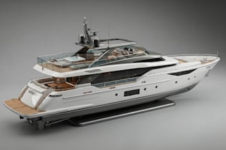 create realistic 3d ship, yacht and marine models for animation and 3d printing