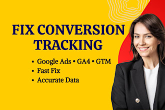 fix google ads conversion tracking and ga4 purchase tracking