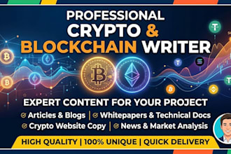 be your expert crypto content creator