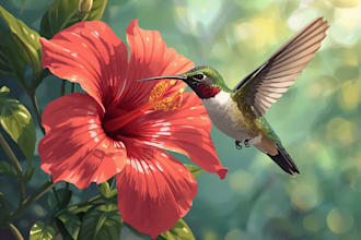 make a illustration of bird or another animal