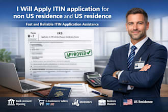 apply itin application for non US residence and US residence