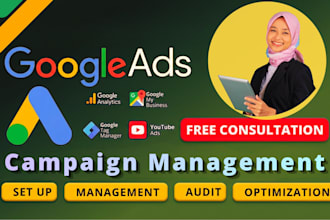 manage google ads ppc or pmax campaign audit optimization