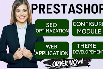 design prestashop ecommerce nocode module theme code core web vitals website