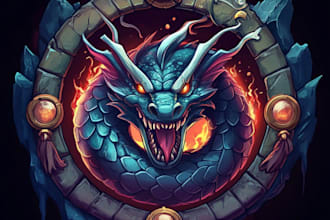 do fantasy game logo
