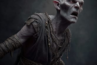 fantasy horror and fantasy horror character