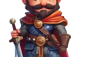 create 2d game character or 2d game character