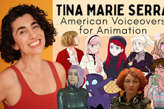 be your american voiceover for characters and animation