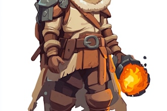 draw 2d game character or 2d game character