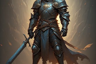 dnd character art and dnd character