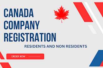 register canada company, corporation, business registration,cra setup,bn,gst,llc