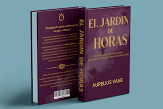 create a professional book cover, and ebook cover design for you