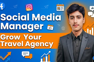 manage your travel agency facebook and instagram marketing professionally