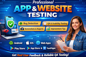 do app testing mobile app testing QA manual testing usability testing app review