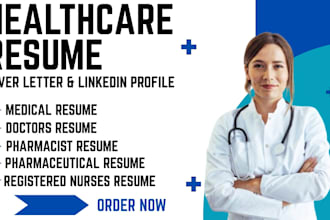 write and edit healthcare, medical, and nursing resumes