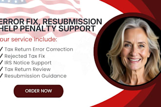 fix errors in your tax return and help you avoid penalties fast