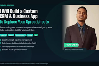 build a custom CRM or business apps