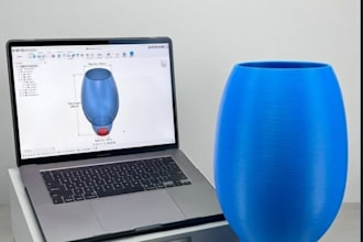 your 3d model cad cam and 3d print