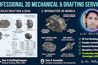 design 3d models and gdt drawings in autodesk inventor