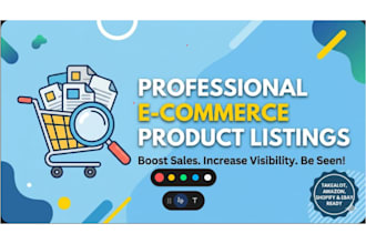 create SEO optimized product listings