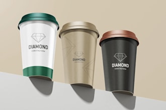 do unique paper coffee cup, paper cup, ice cream cups design