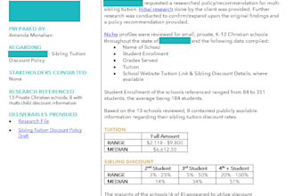 conduct school process research to expedite decision making