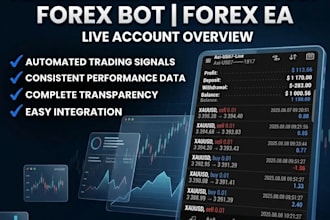provide and develop profitable forex trading bot, forex ea bot, hft bot, ea bot