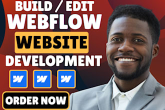 build webflow website design webflow redesign, clone webflow, revamp webflow