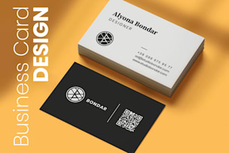 design a professional business card