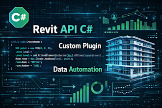 develop revit API plugin custom tools and bim data automation
