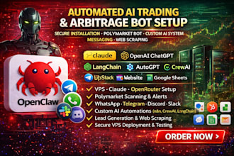 build polymarket clawdbot open claw trading bot claude code kalshi trading bot