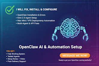 install fix deploy openclaw open claw kimi ai mac mini bot