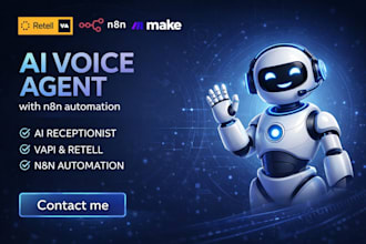 ai voice agent with retell vapi n8n automation zapier automation