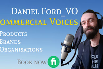 voice your commercial or advertisment