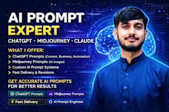 be your ai prompt engineer for chatgpt and midjourney