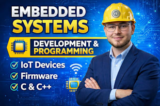 design embedded systems with arduino, esp32, stm32 or custom microcontrollers