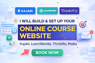 build kajabi website kajabi online course learnworlds thinkfic website podia