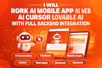 rork ai mobile app ai web ai cursor lovable ai with full backend integration