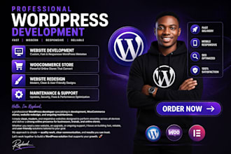 design and redesign responsive wordpress website
